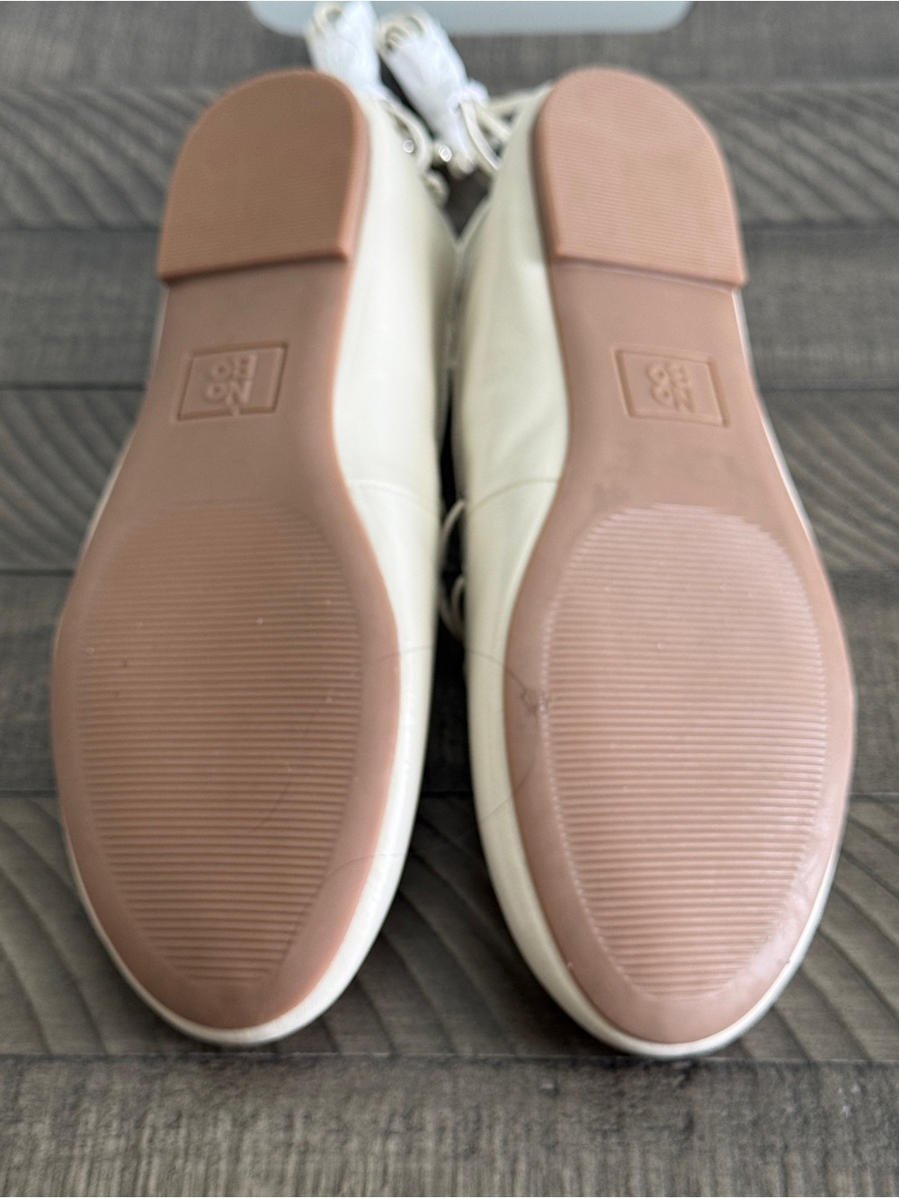 No Boundaries Sintetico Corset Ballet Flats Cream Women’s Size 8 NEW - Picture 9 of 9
